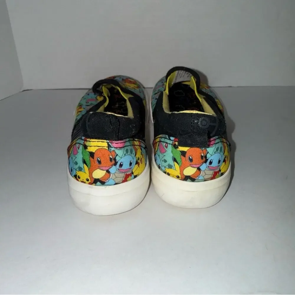 POKÉMON youth slip on cartoon skater style cosplay fandom shoes 3